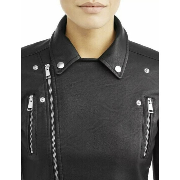 Elizabeth and James ASHER Faux Leather Jacket - Picture 5 of 8